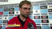 Crystal Palace 1 2 Liverpool Jurgen Klopp Post Match Interview Praises Players Passion