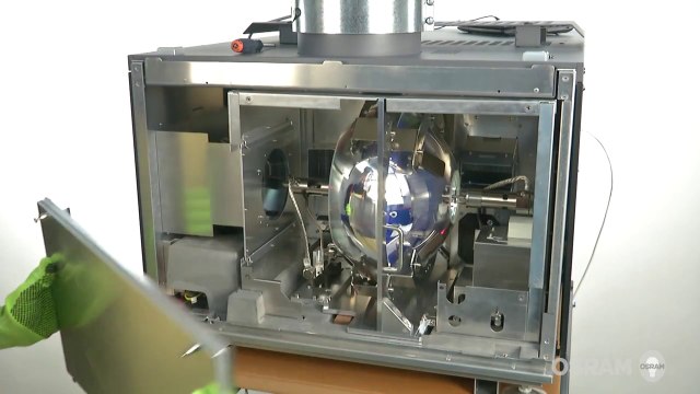 Change lamp on NEC digital cinema projectors