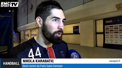PSG handball / Karabatic : "On ne veut pas s'arrêter là"