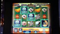 CHINA MOON Penny Video Slot Machine with BONUS RETRIGGERED TWICE Las Vegas Casino