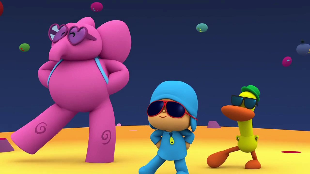 A Pocoyó le gusta bailar