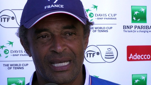 Coupe Davis 2016 - #FRACAN : Noah parle déjà des Tchèques