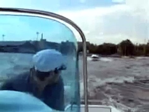 Cutters, boats, motors, yacht - test on water of video катера, лодки