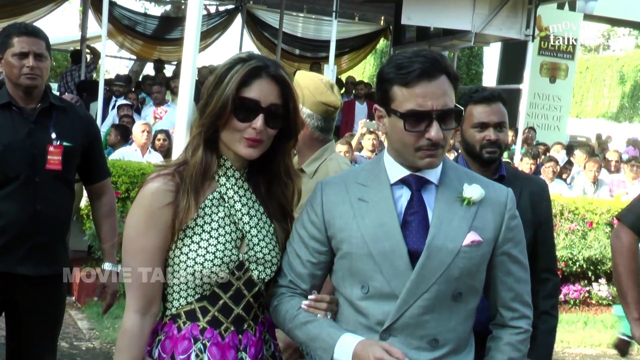 Kareena Kapoor & Saif Ali Khan At Macdowells Derby 2016
