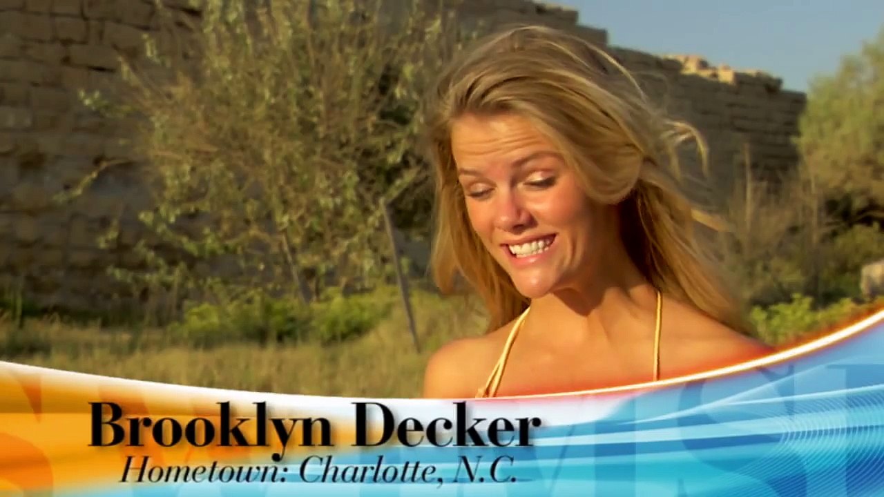 Before They Were Models_ Brooklyn Decker - Swim Daily