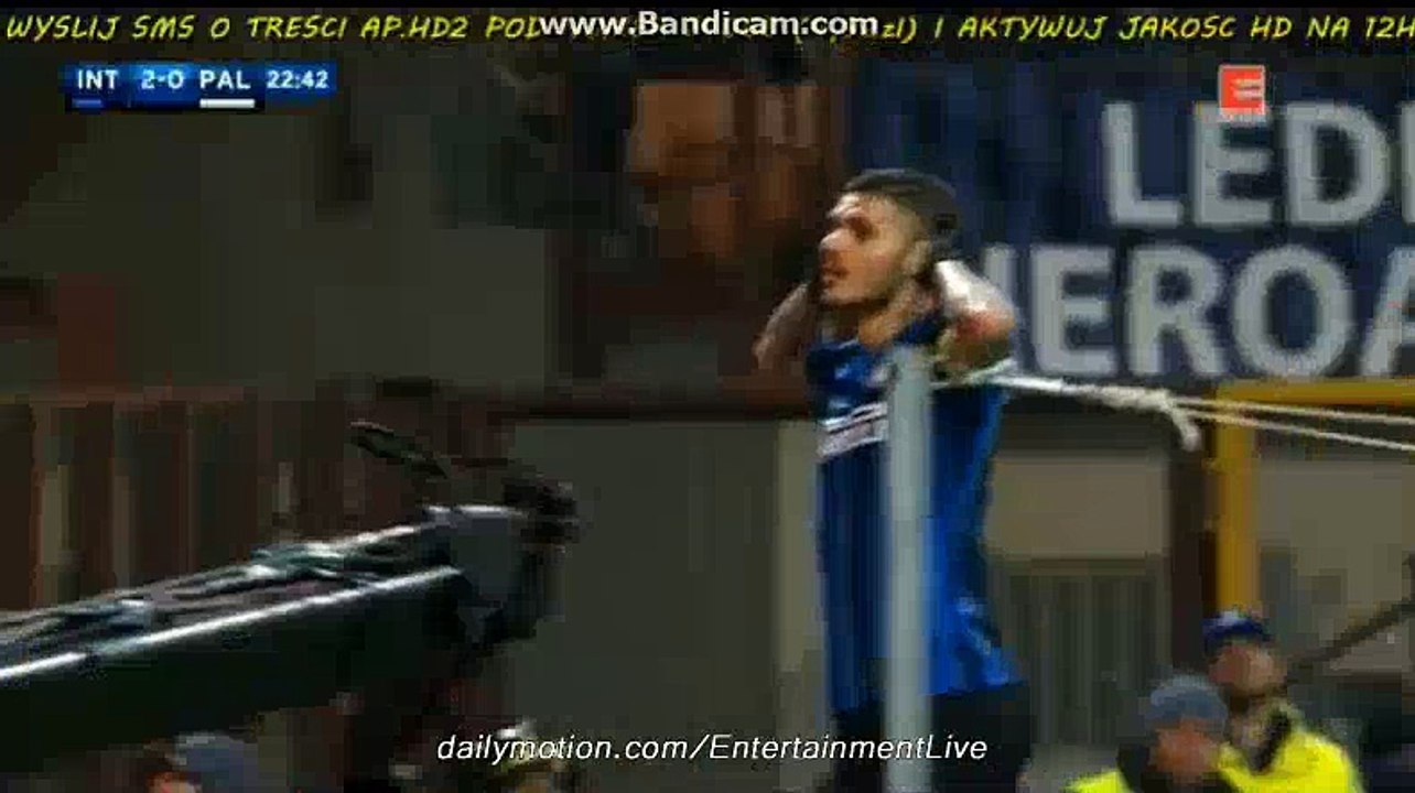 Mauro Icardi 2-0 | INTER 2-0 PALERMO SERIE A