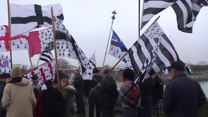 Hommage aux commandos britanniques de l'opération Chariot à Saint-Nazaire le 28/03/2015