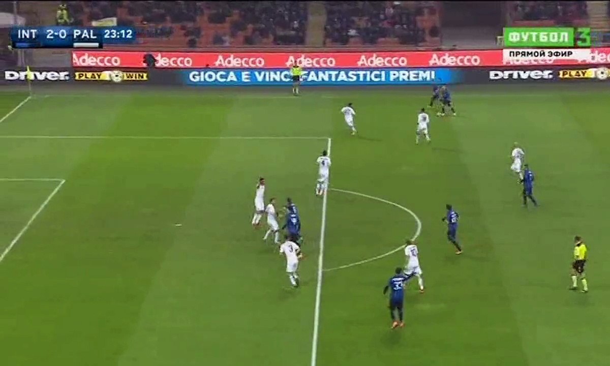 Mauro Icardi Goal - Inter 2 - 0 Palermo - 06-03-2016 HD