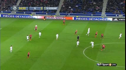 Maxwel Cornet Goal HD - Lyon 3-1 Guingamp - 06-03-2016