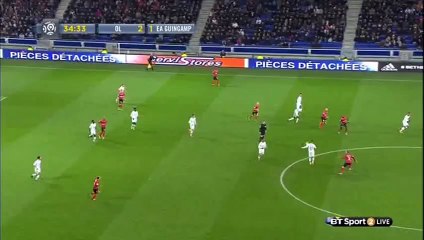 3-1 Maxwel Cornet Goal HD - Olympique Lyon 3-1 Guingamp - 06-03-2016
