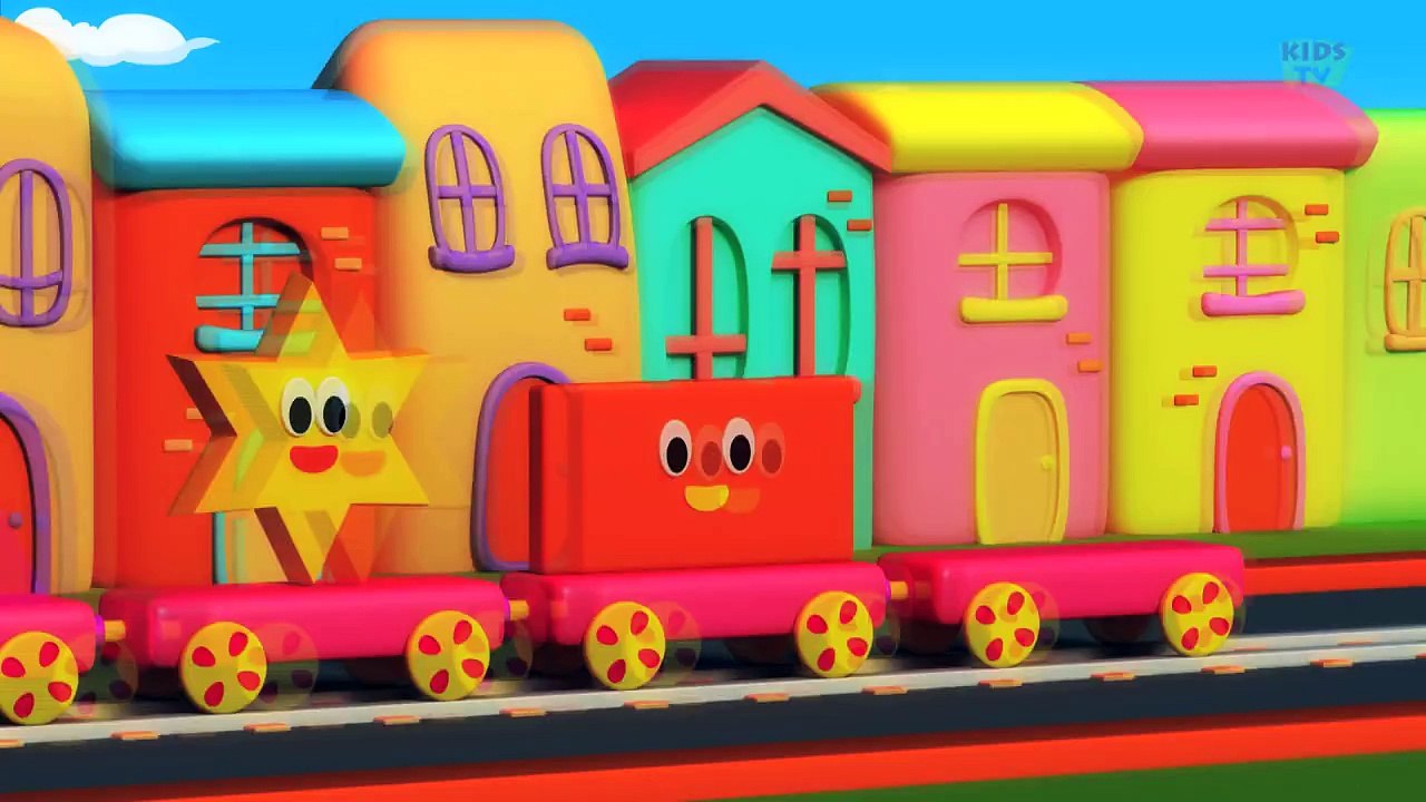 Bob, The Train | Shapes Song For Kids And Baby | Adventure with Shapes
