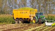 Claas Jaguar 970 Loonw. Baeke Willems mais 2012