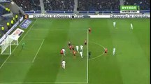 Alexandre Lacazette Goal - Lyon 4 - 1 Guingamp - 06-03-2016 HD