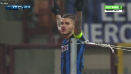 2-0 Mauro Icardi - Inter v. Palermo 06.03.2016 HD