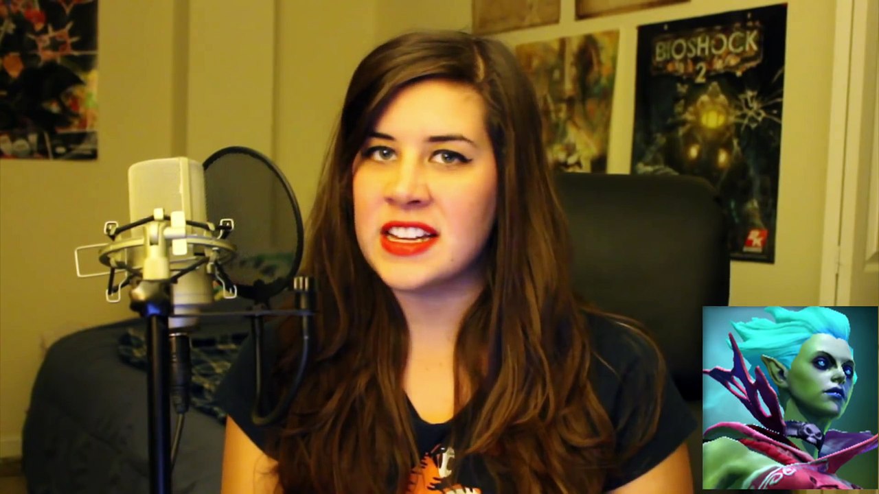 Voicing ALL the Dota 2 Heroes! - Rated E