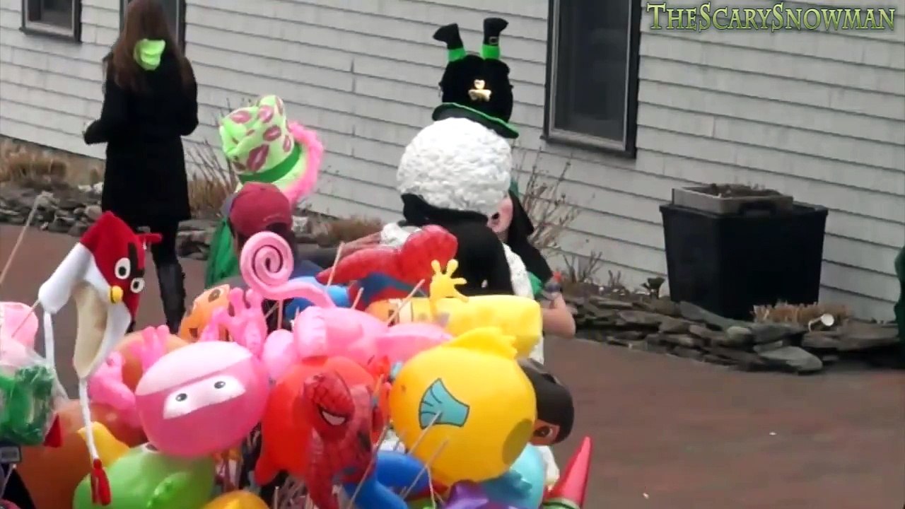 Scary Snowman Scaring Drunks Prank Season 2 Episode 12