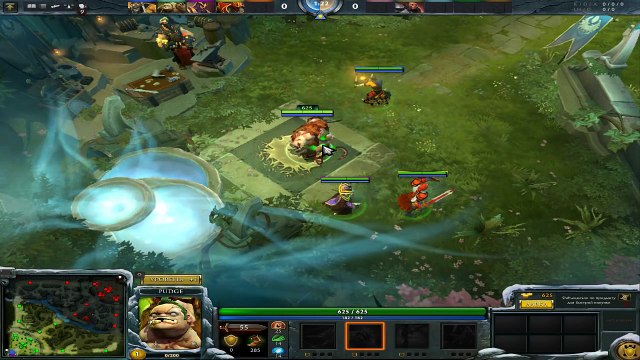 dota 2 новый баг рэмпэйдж на 3 минуте.