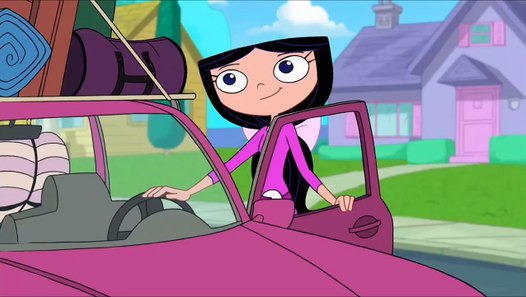 Phineas and Ferb Act Your Age - Phineas and Isabella Kiss