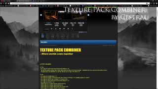 Another Skyrim Mod Review Texture Pack Combiner by Cestral