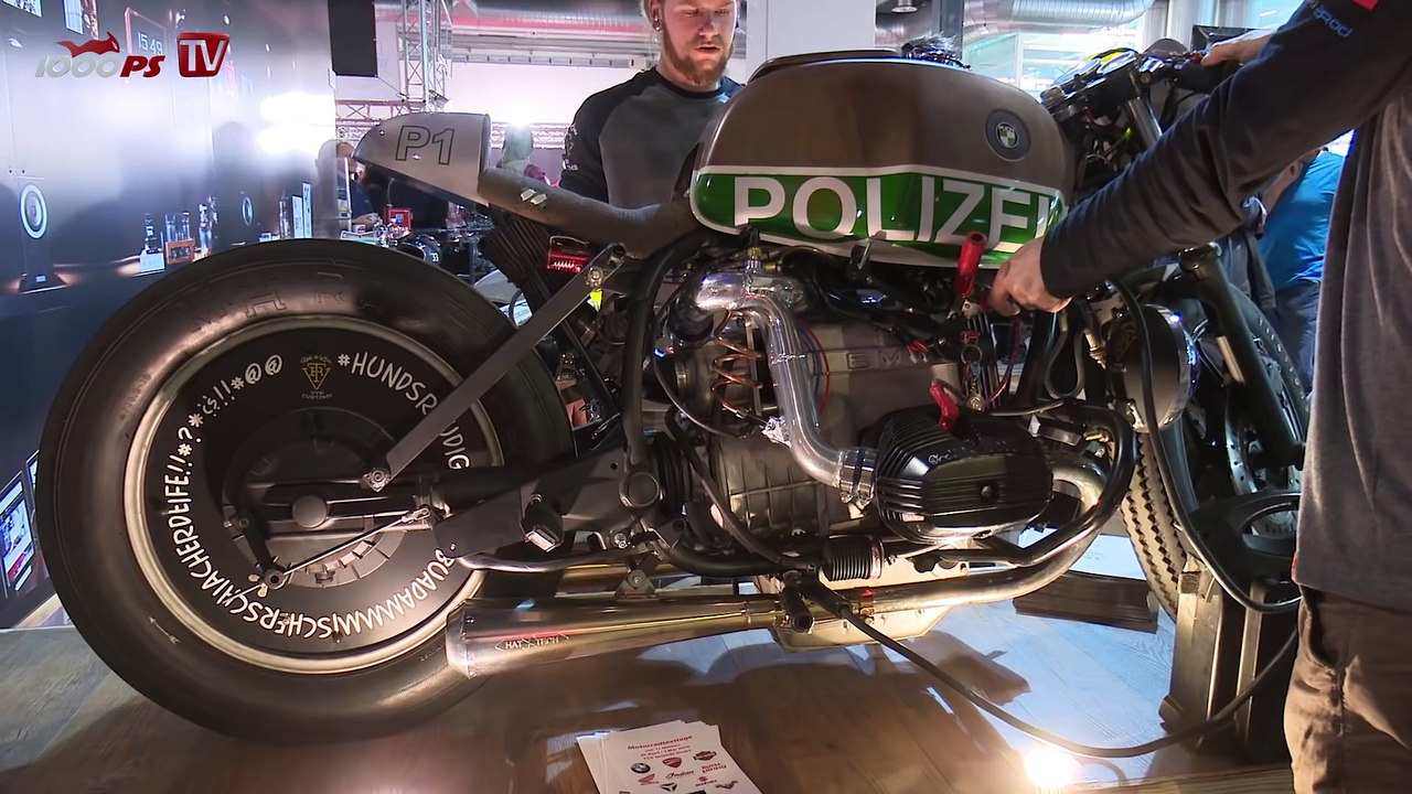BMW R80 Turbo Studer Sound von Stucki 2Rad @ SWISS MOTO 2016