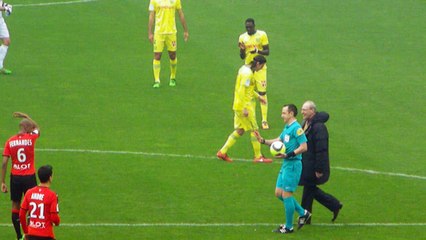 06/03/16 : SRFC-FCN : coup d'envoi Patrice Rio