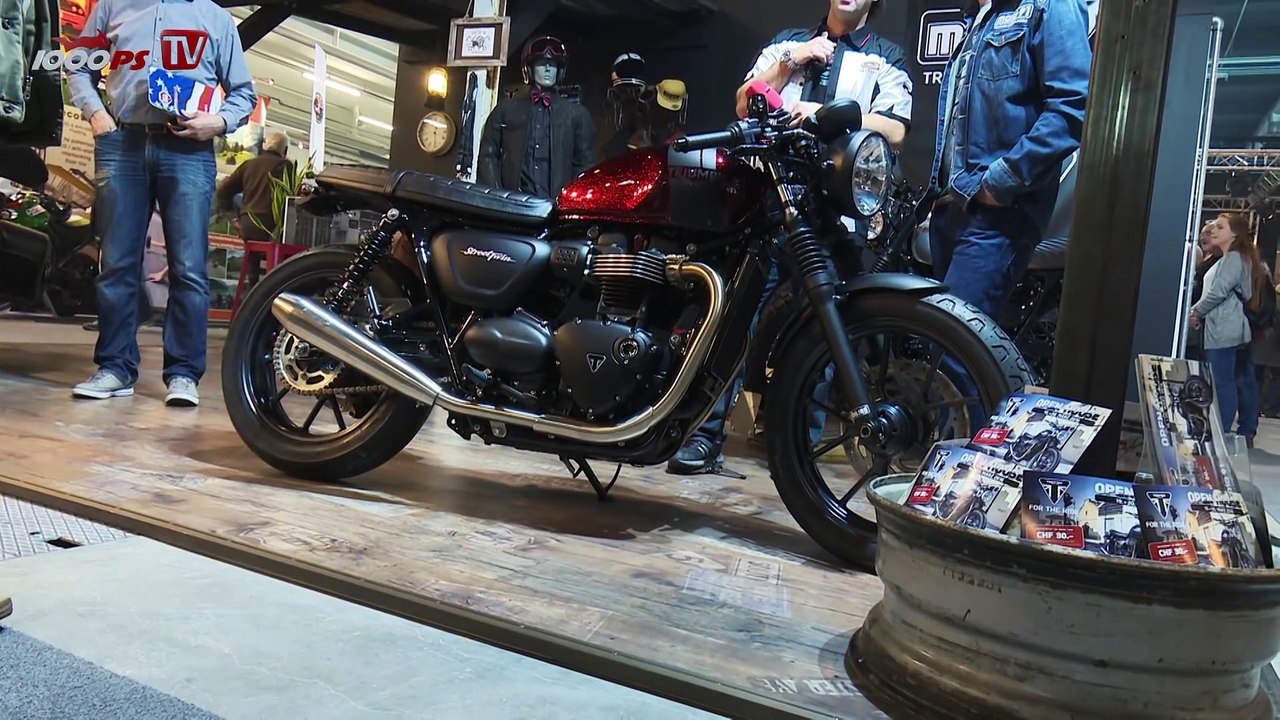 Triumph Street Twin Umbau von Moto 91 @SWISS MOTO 2016