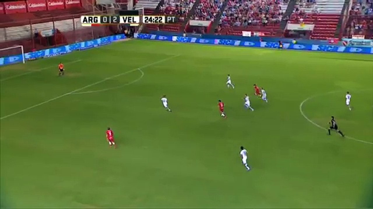 Lo perdió Rinaldi. Argentinos 0 - Vélez 2. Fecha 3. Primera División 2015.