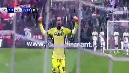 اهداف مباراة ميلان وساسولو 0-2 الدوري الايطالي [6-3-2016] HD