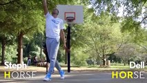 Stephen Curry Scares the Crap Out of Dell Curry