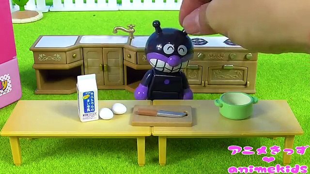 アンパンマン おもちゃ アニメ ドキンちゃん バレンタイン チョコ作るよ‼ animekids アニメきっず animation Anpanman Toy Valentine