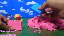 アンパンマン おもちゃ アニメ ねんど で お城 を作ろう‼ 砂遊び  animekids アニメきっず animation Anpanman Toy Clay
