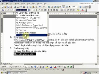 BÀI 5 - ĐỊNH DẠNG VĂN BẢN