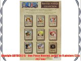 Abystyle ABYDCO215 - One Piece Wanted juego de 9 pósters (21 x 297 cm)