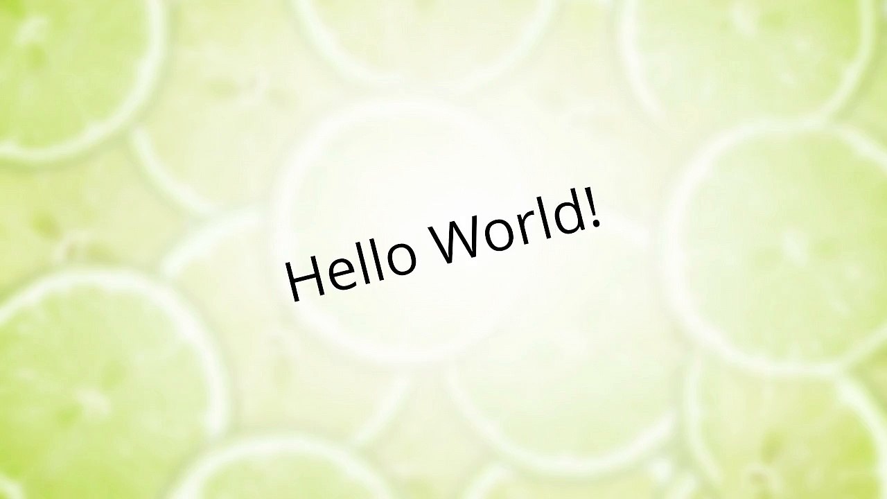 Hello!