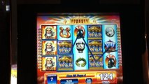 ZEUS Penny Video Slot Machine with BONUS and a BIG WIN Las Vegas Casino