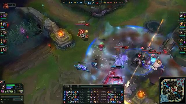 EDG Deft - Kog'Maw vs Ezreal - KR LOL SoloQ Highlights