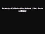 [PDF] Forbidden Worlds Archives Volume 2 (Dark Horse Archives) [PDF] Online