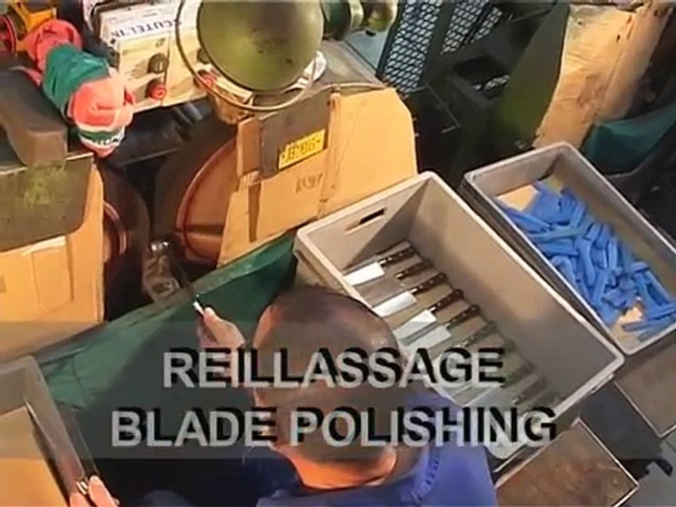 ROUSSELON FRERES : la fabrication du couteau forgé made in France
