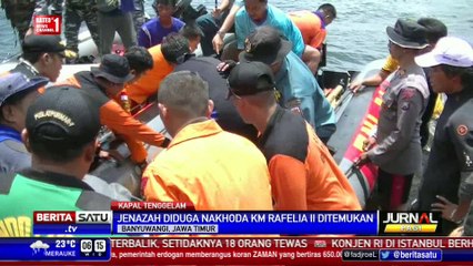 Jenazah Diduga Nahkoda Kapal Rafelia 2 Ditemukan