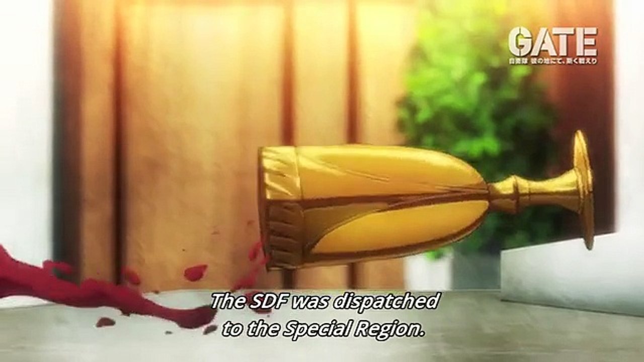 GATE自 第20話 衛隊 彼の地にて、斯く戦えり[炎龍編(第2クール)]「こいびと」第20話 Gate: Jieitai Kanochi nite, Kaku Tatakaeri - Enryuu