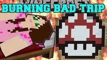 PopularMMOs PAT AND JEN Minecraft: BURNING BAD TRIP Mini-Game GamingWithJen