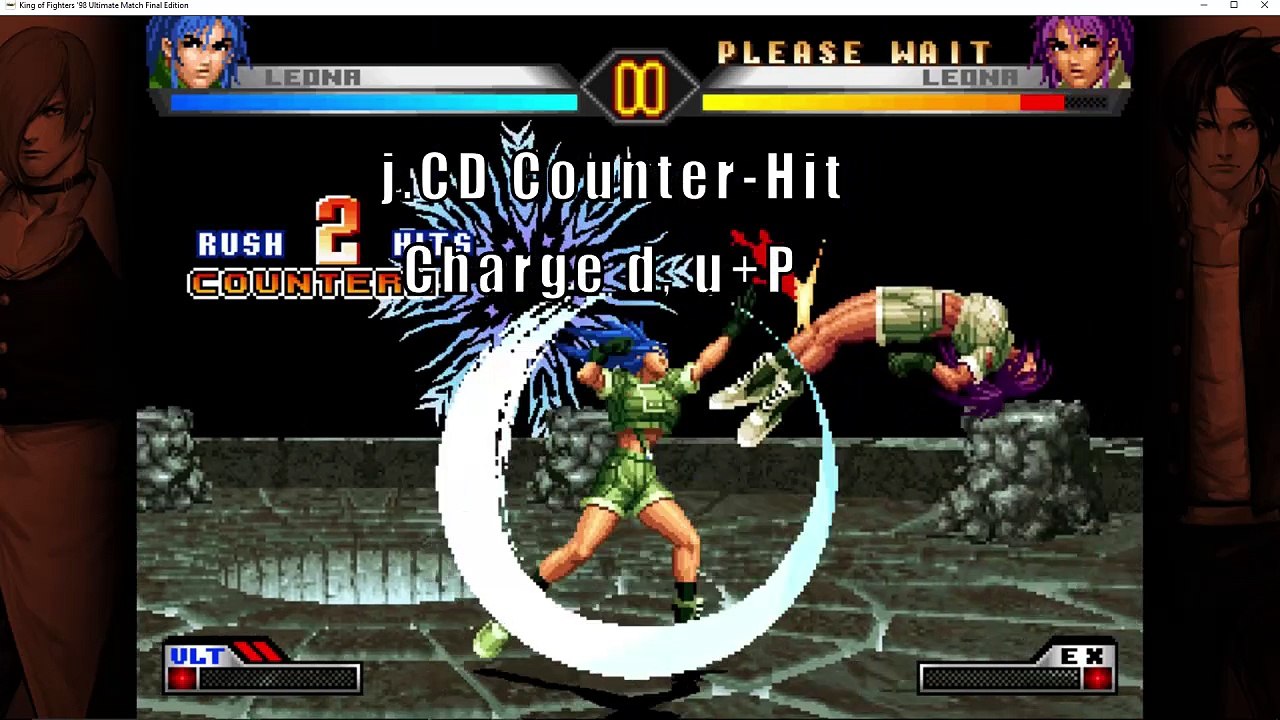 King of Fighters 98 UM FE: Leona Guide