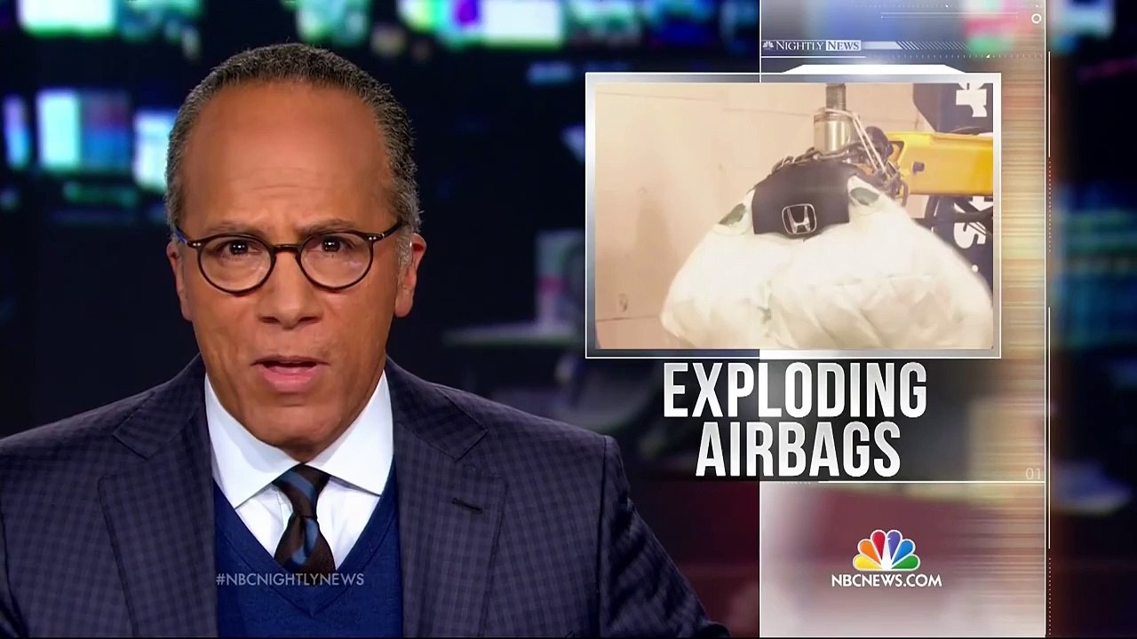 Takata Airbag Recall Grows by 5 Million Vehicles | NBC Nightly News