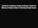 Download Gemstone Tumbling Cutting Drilling & Cabochon Making: A Simple Guide to Finishing