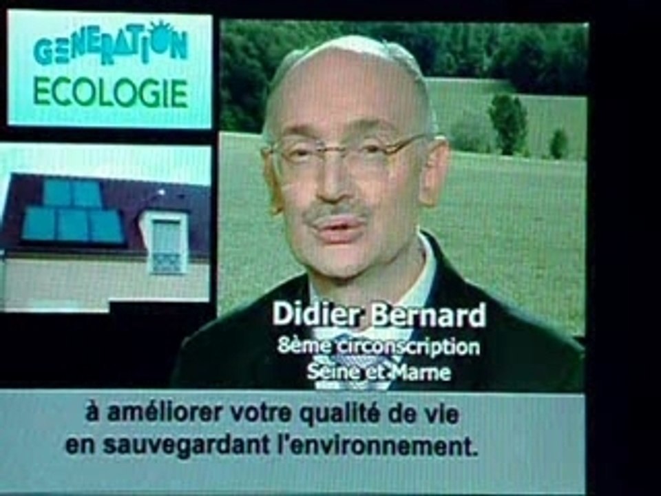 Clip2 officiel de Génération Ecologie