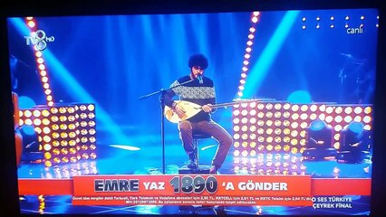 Video herunterladen: Emre Sertkaya O ses Türkiye Final Minnet Eylemem 02.02.2016 HD