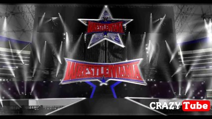 wwe HD concept | sting  undertaker entrance at wrestlemania 32