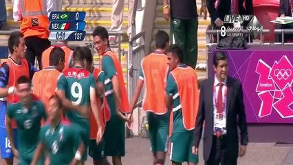 Brazil 1 2 Mexico Final Gold Medal All Goals HD [11/08/2012]
