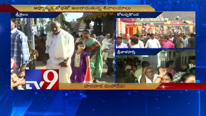 Sivaratri - More than 6 lakh devotees expected at Srisailam