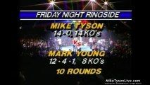 Mike Tyson Bombs Mark Young This Day in Boxing December 27, 1985  Historical Boxing Matches